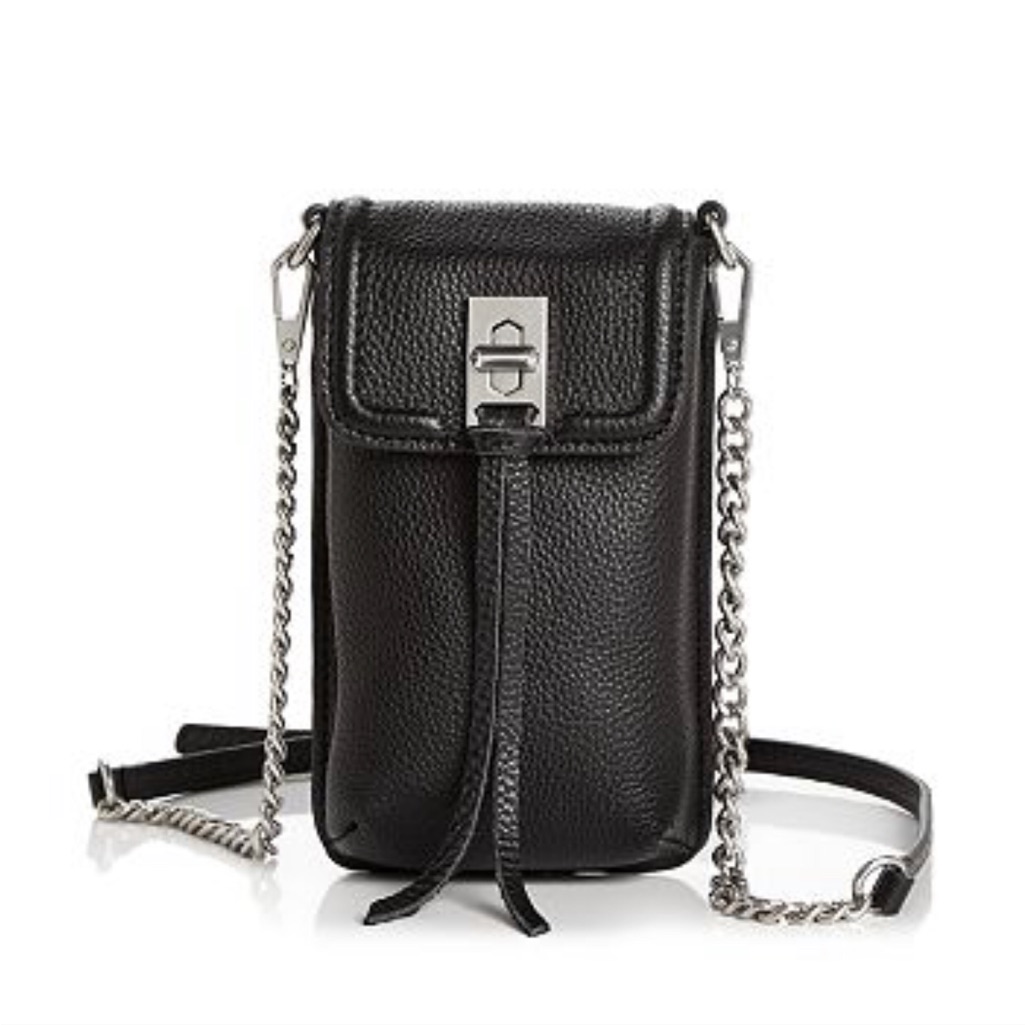 Rebecca Minkoff Darren Leather Crossbody/Phone Holder
